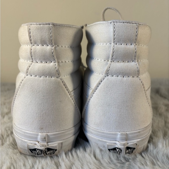 White High-Top Vans - Picture 6 of 8